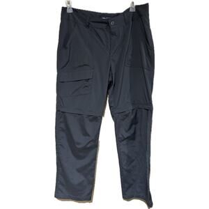 Women's Columbia Omni-Shield Zip Off Pants - Size 14 Long Grey